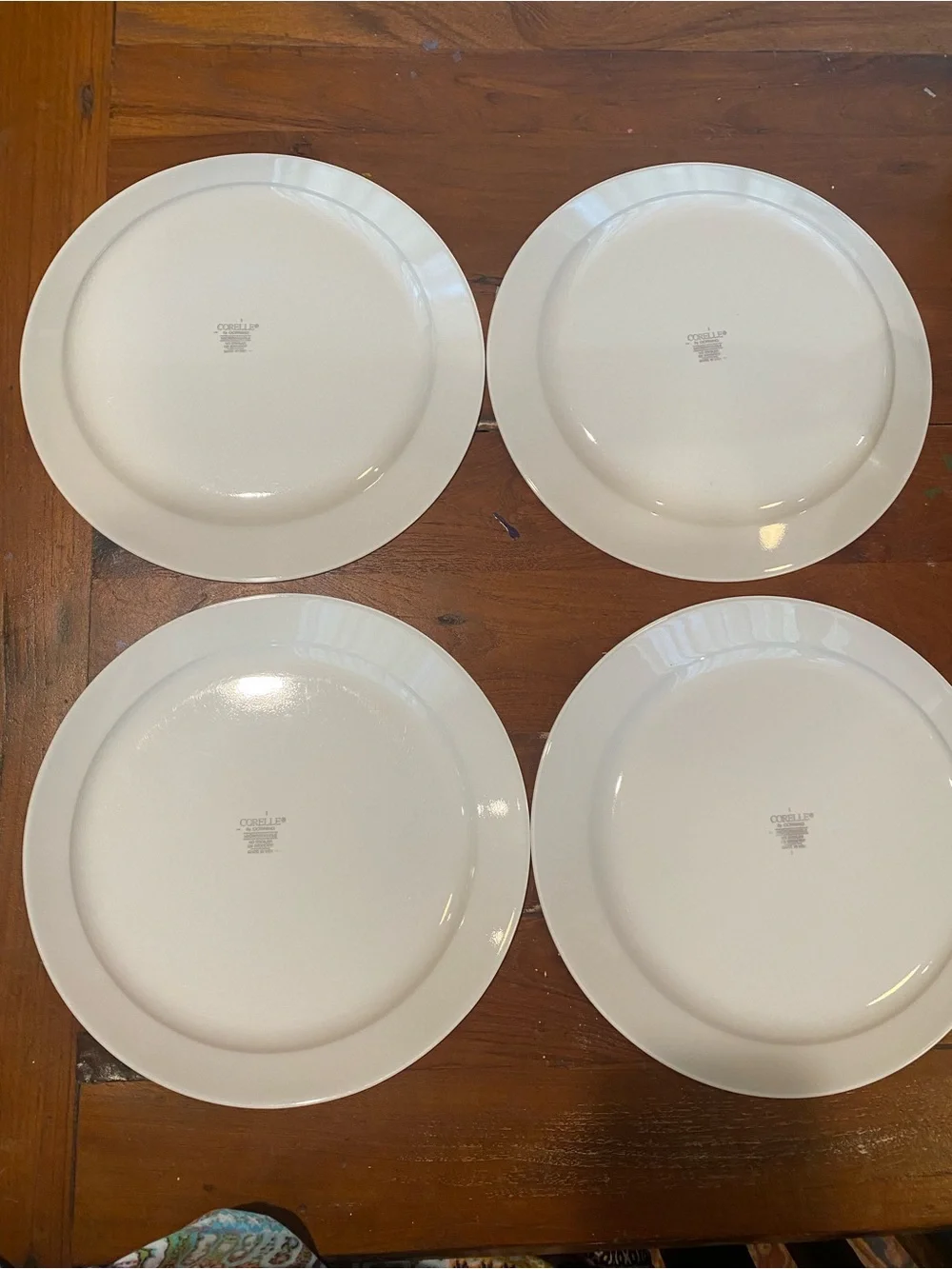 Corelle My Garden Dinner Plates - Set of 4